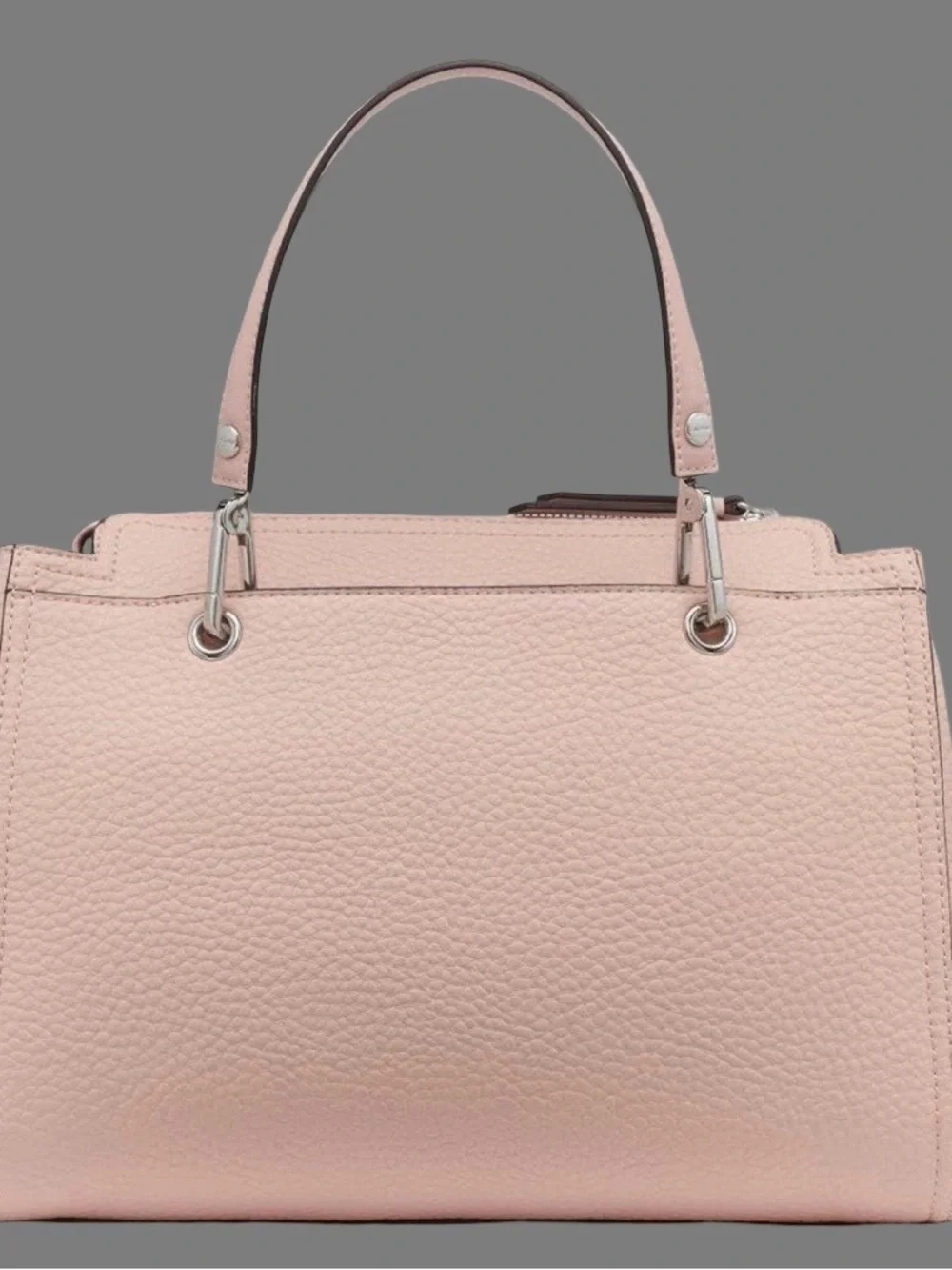 NWT! Calvin Klein Medium Garnet Satchel Crossbody Bag Pink